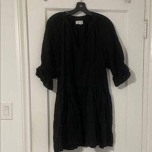 Velvet by Graham & Spencer Black Mini Dress